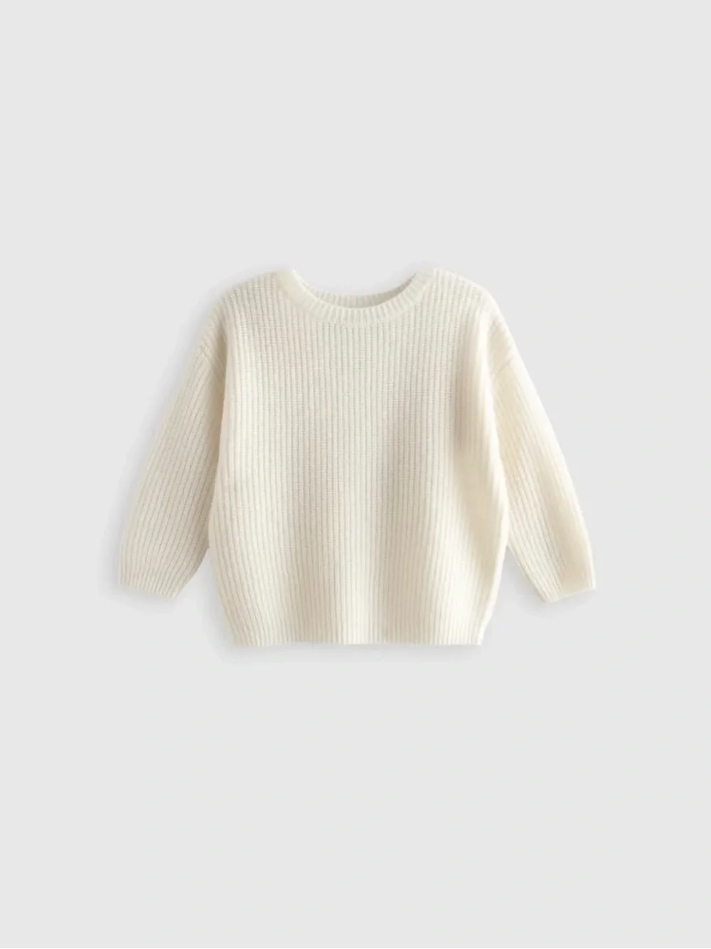 Quince Baby 100% Cashmere Fisherman Sweater 12-18M NWOT